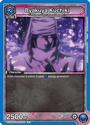 Byakuya Kuchiki (029) (UEX01BT/BLC-2-029) - UEX01BT BLEACH ThousandYear Blood War Vol2
