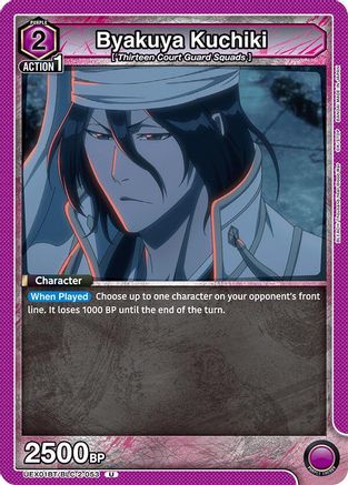 Byakuya Kuchiki (053) (UEX01BT/BLC-2-053) - UEX01BT BLEACH ThousandYear Blood War Vol2