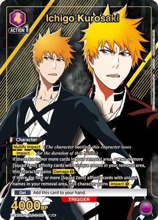 Ichigo Kurosaki (051) (SR*) (UEX01BT/BLC-2-051) - UEX01BT BLEACH ThousandYear Blood War Vol2 Foil
