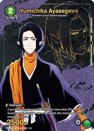 Yumichika Ayasegawa (C*) (UEX01BT/BLC-2-062) - UEX01BT BLEACH ThousandYear Blood War Vol2 Foil
