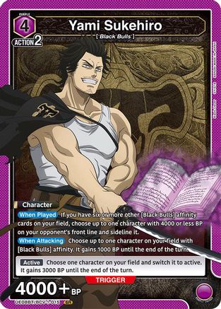 Yami Sukehiro (015) (UE08BT/BCV-1-015) - UE08BT Black Clover Foil