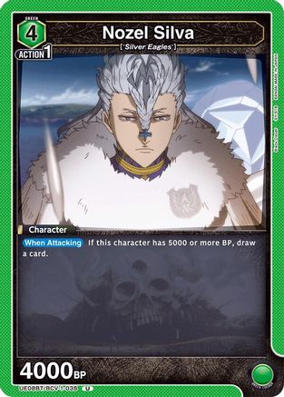 Nozel Silva (UE08BT/BCV-1-038) - UE08BT Black Clover