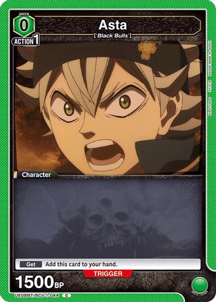 Asta (044) (UE08BT/BCV-1-044) - UE08BT Black Clover