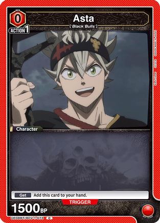 Asta (073) (UE08BT/BCV-1-073) - UE08BT Black Clover