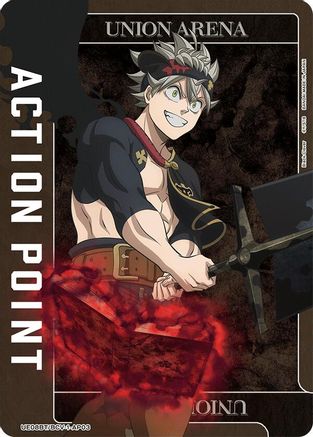 Action Point Card (AP03) (UE08BT/BCV-1-AP03) - UE08BT Black Clover Foil