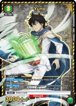 Yuno (057) (U*) (UE08BT/BCV-1-057) - UE08BT Black Clover Foil