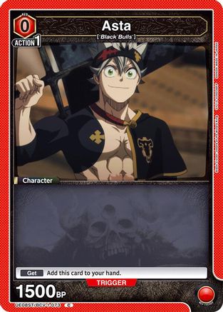 Asta (073) (UE08ST/BCV-1-073) - UE08ST Black Clover Starter Deck