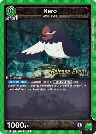 Nero (049) (UE08BT/BCV-1-049) - UE08BT Black Clover Release Event Cards