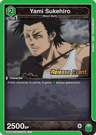 Yami Sukehiro (051) (UE08BT/BCV-1-051) - UE08BT Black Clover Release Event Cards
