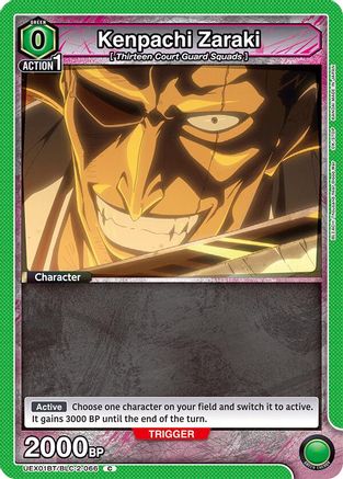 Kenpachi Zaraki (066) (UEX01BT/BLC-2-066) - UEX01BT BLEACH ThousandYear Blood War Vol2 Release Event Cards