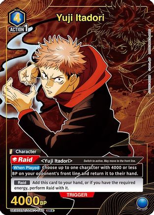 Yuji Itadori (040) (SR*) (UEX02BT/JJK-1-040) - UEX02BT Jujutsu Kaisen Vol2 Foil