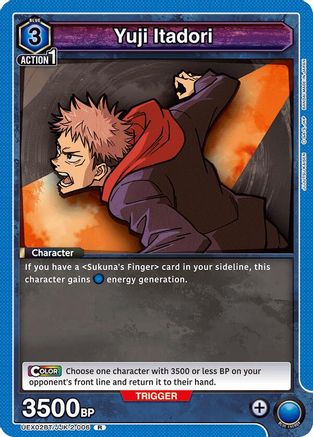 Yuji Itadori (006) (UEX02BT/JJK-2-006) - UEX02BT Jujutsu Kaisen Vol2 Foil