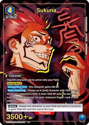 Sukuna (007) (U*) (UEX02BT/JJK-2-007) - UEX02BT Jujutsu Kaisen Vol2 Foil