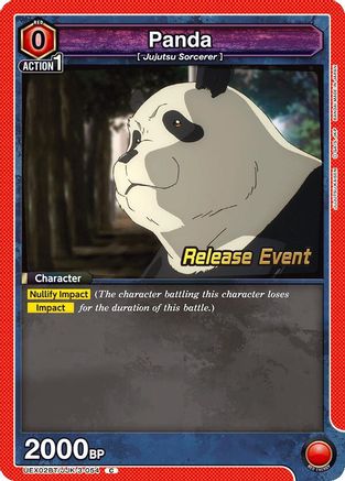 Panda (UEX02BT/JJK-3-054) - UEX02BT Jujutsu Kaisen Vol2 Release Event Cards