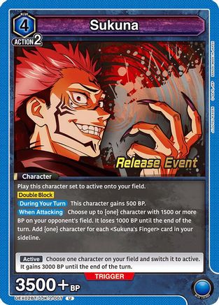 Sukuna (007) (UEX02BT/JJK-2-007) - UEX02BT Jujutsu Kaisen Vol2 Release Event Cards