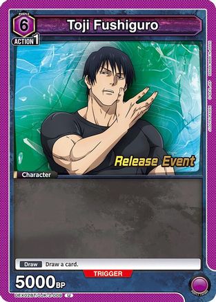 Toji Fushiguro (009) (UEX02BT/JJK-2-009) - UEX02BT Jujutsu Kaisen Vol2 Release Event Cards