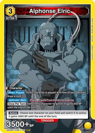 Alphonse Elric (101) (UE09ST/FMA-1-101) - UE09ST FULLMETAL ALCHEMIST Starter Deck