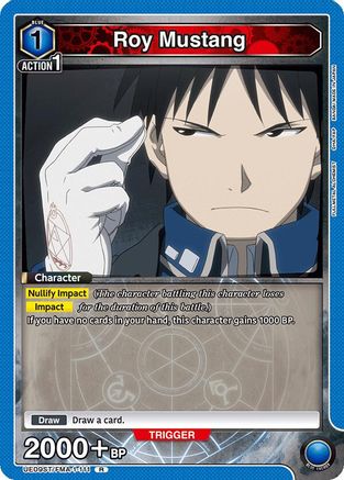 Roy Mustang (111) (UE09ST/FMA-1-111) - UE09ST FULLMETAL ALCHEMIST Starter Deck