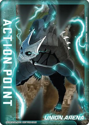 Action Point Card (Kaiju No. 8) (UEPR/KJ8-AP01) - Union Arena Promotion Cards Foil