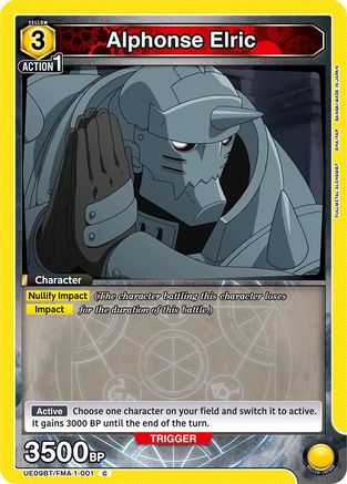 Alphonse Elric (001) (UE09BT/FMA-1-001) - UE09BT FULLMETAL ALCHEMIST