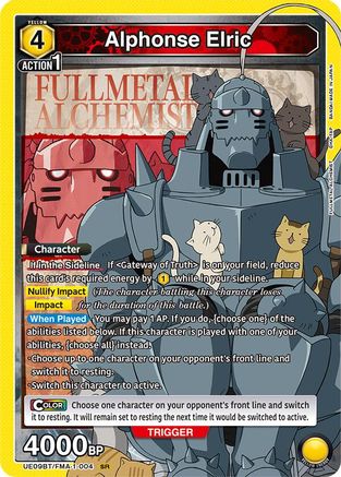 Alphonse Elric (004) (UE09BT/FMA-1-004) - UE09BT FULLMETAL ALCHEMIST Foil