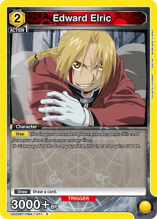Edward Elric (011) (UE09BT/FMA-1-011) - UE09BT FULLMETAL ALCHEMIST Foil