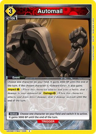 Automail (UE09BT/FMA-1-029) - UE09BT FULLMETAL ALCHEMIST