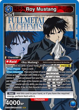 Roy Mustang (055) (UE09BT/FMA-1-055) - UE09BT FULLMETAL ALCHEMIST Foil