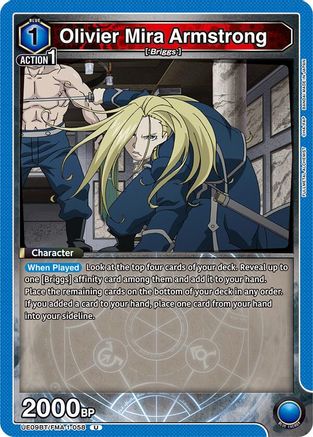 Olivier Mira Armstrong (058) (UE09BT/FMA-1-058) - UE09BT FULLMETAL ALCHEMIST