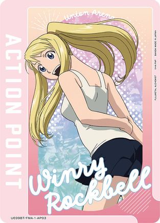 Action Point Card (AP03) (UE09BT/FMA-1-AP03) - UE09BT FULLMETAL ALCHEMIST