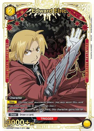 Edward Elric (011) (R*) (UE09BT/FMA-1-011) - UE09BT FULLMETAL ALCHEMIST Foil