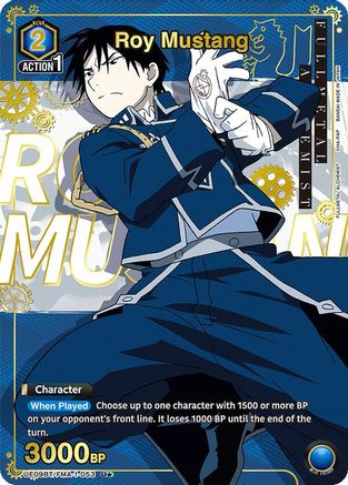 Roy Mustang (053) (U*) (UE09BT/FMA-1-053) - UE09BT FULLMETAL ALCHEMIST Foil