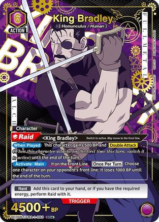 King Bradley (093) (SR*) (UE09BT/FMA-1-093) - UE09BT FULLMETAL ALCHEMIST Foil