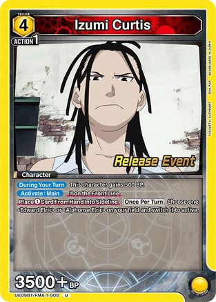 Izumi Curtis (005) (UE09BT/FMA-1-005) - UE09BT FULLMETAL ALCHEMIST Release Event Cards
