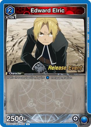 Edward Elric (039) (UE09BT/FMA-1-039) - UE09BT FULLMETAL ALCHEMIST Release Event Cards