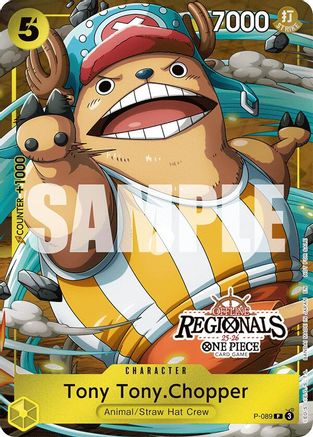 Tony Tony.Chopper (Offline Regional Participation Pack 2025 Vol.2) (P-089) - One Piece Promotion Cards Foil
