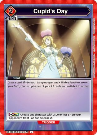 Cupid's Day (UEX03BT/CGH-2-073) - UEX03BT CODE GEASS Lelouch of the Rebellion Vol2