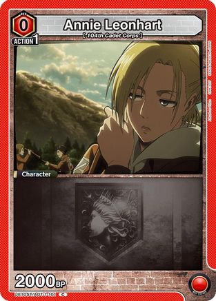 Annie Leonhart (UE10ST/AOT-1-101) - UE10ST Attack on Titan Starter Deck