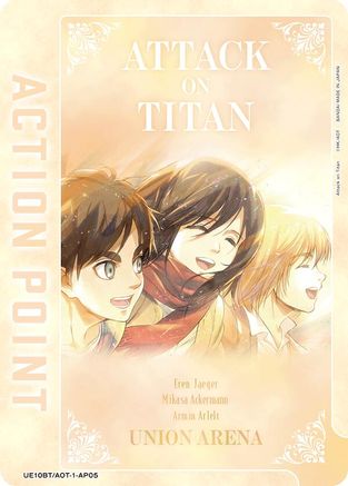 Action Point Card (AP05) (UE10BT/AOT-1-AP05) - UE10BT Attack on Titan