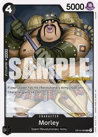 Morley (OP12-093) - Legacy of the Master Release Event Cards