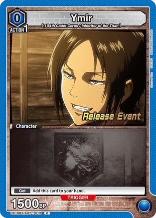 Ymir (012) (UE10BT/AOT-1-012) - UE10BT Attack on Titan Release Event Cards