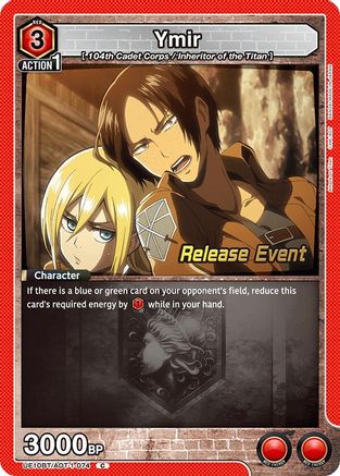 Ymir (074) (UE10BT/AOT-1-074) - UE10BT Attack on Titan Release Event Cards
