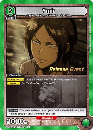 Ymir (044) (UE10BT/AOT-1-044) - UE10BT Attack on Titan Release Event Cards