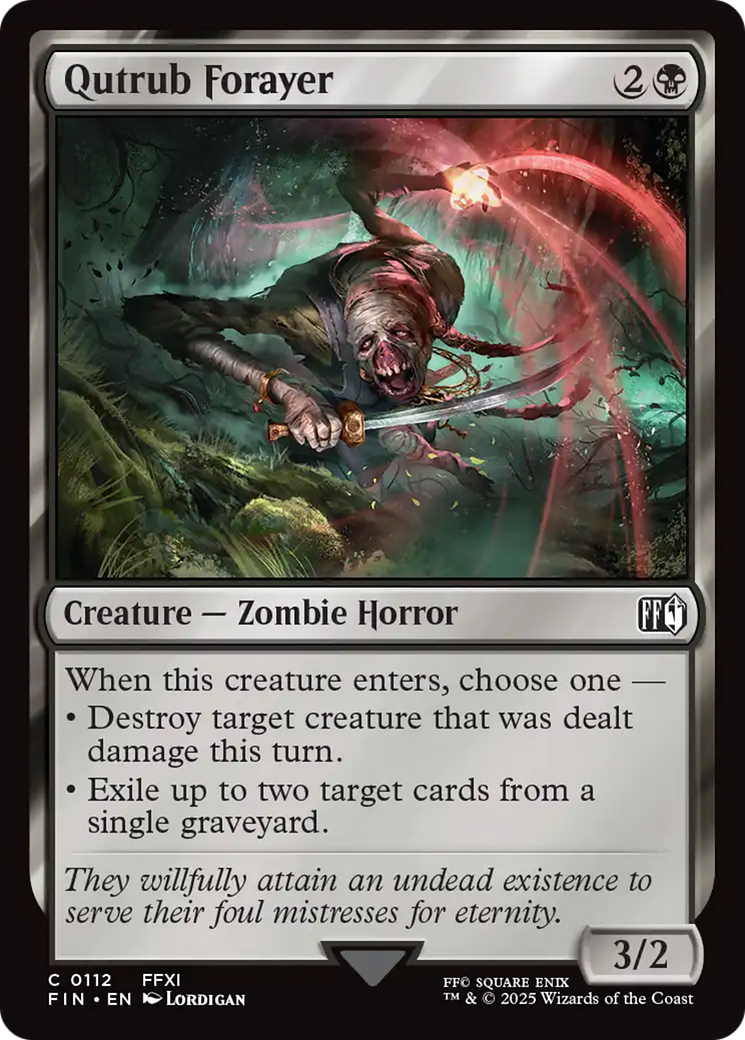 Qutrub Forayer (FIN-112) - FINAL FANTASY