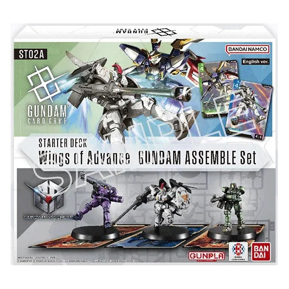 GUNDAM CG ST-02A GUNDAM ASSEMBLE/WINGS OF ADVANCE STARTER SET