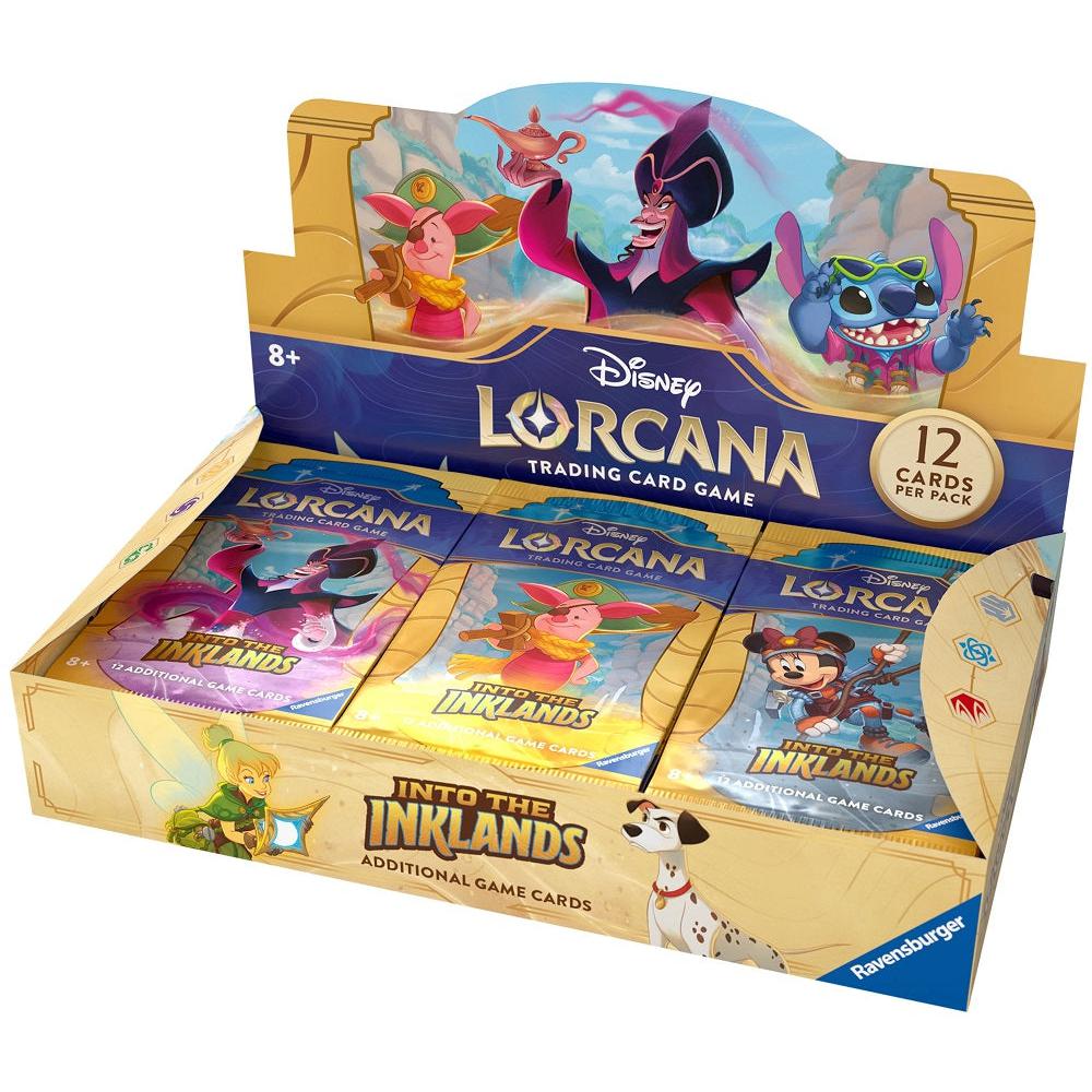 DISNEY LORCANA SET 3 INTO THE INKLANDS BOOSTER