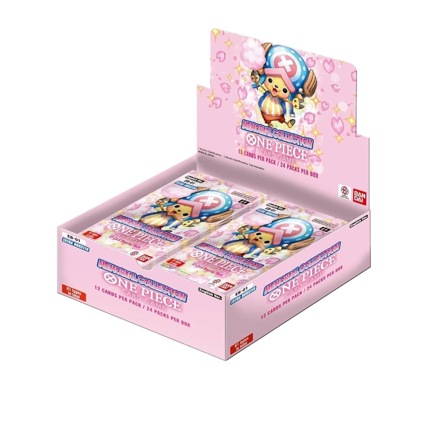 ONE PIECE CG EB-01 EXTRA MEMORIAL BOOSTER BOX