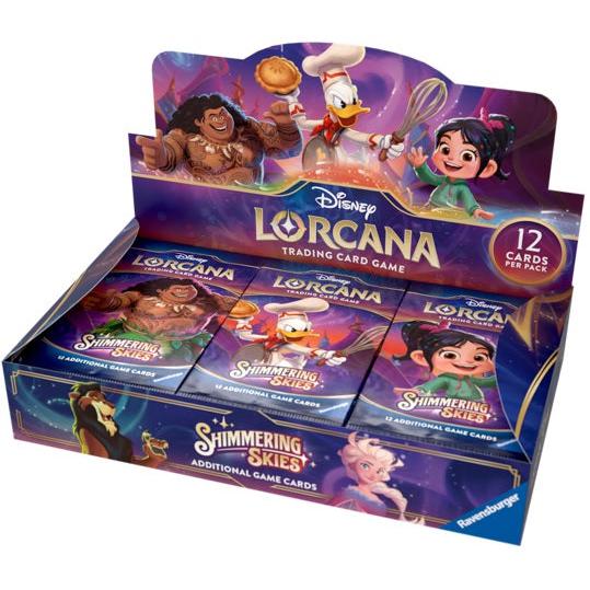 DISNEY LORCANA FRENCH SET 5 SHIMMERING SKIES BOOSTER BOX