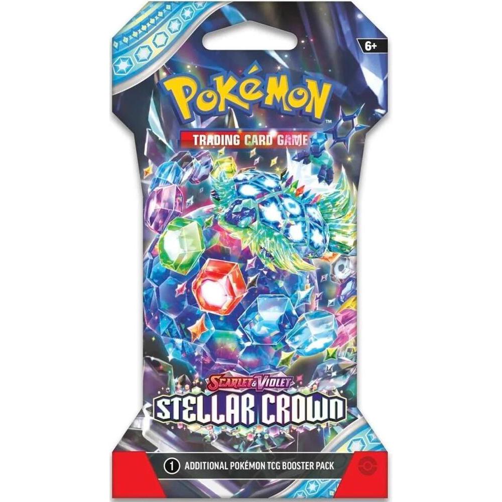 Pokemon Stellar Crown Sleeved Booster Pack - SV07: Stellar Crown