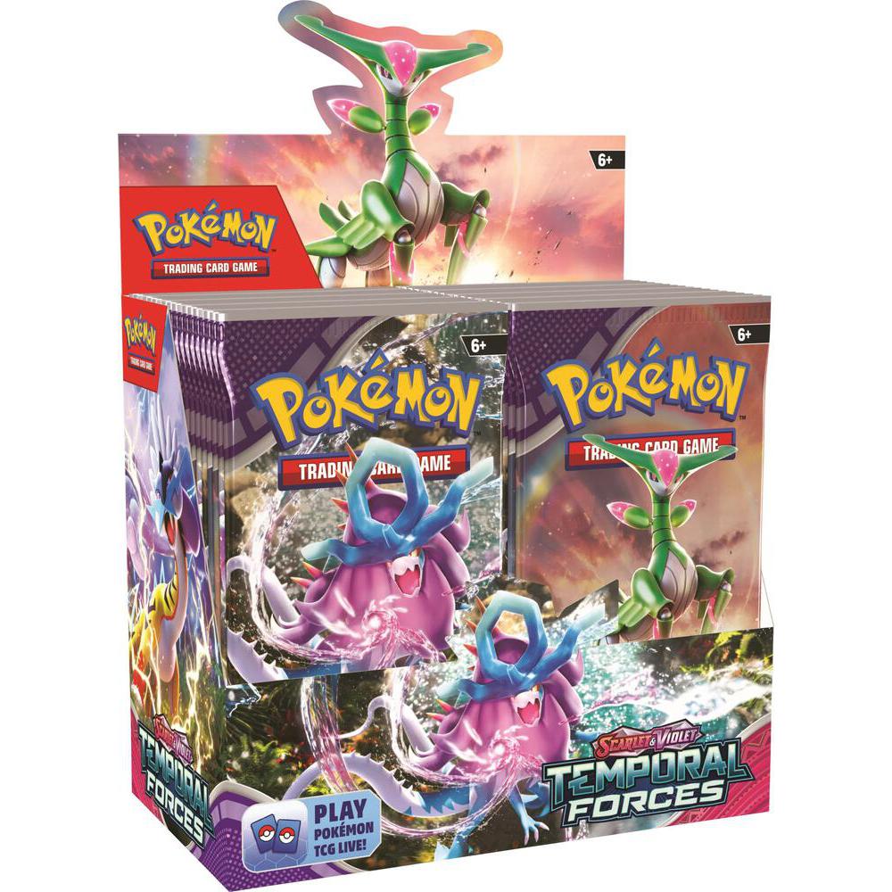 Pokemon Temporal Forces Booster Box - SV05: Temporal Forces